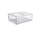 Stackable Refrigerator Drawer Storage Box – Transparent Large