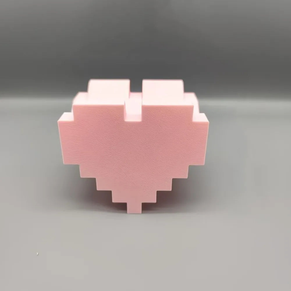 3D Printed Heart Controller Holder Stable Base Game Accessory Stand Desktop Display Rack Decor Storage Organizer for Gamers Gift Oasis Select Pink