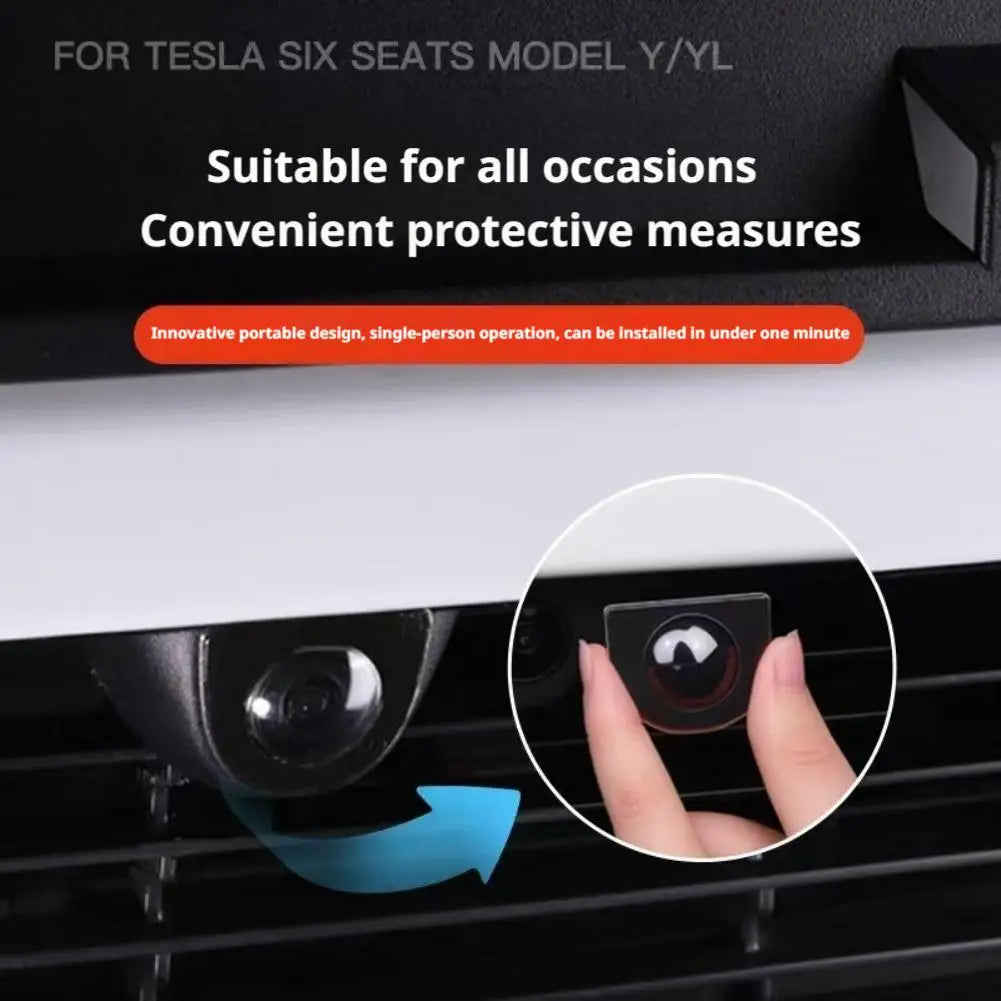 Tesla Model Y Camera Lens Protector – Anti-Scratch PVC Cover