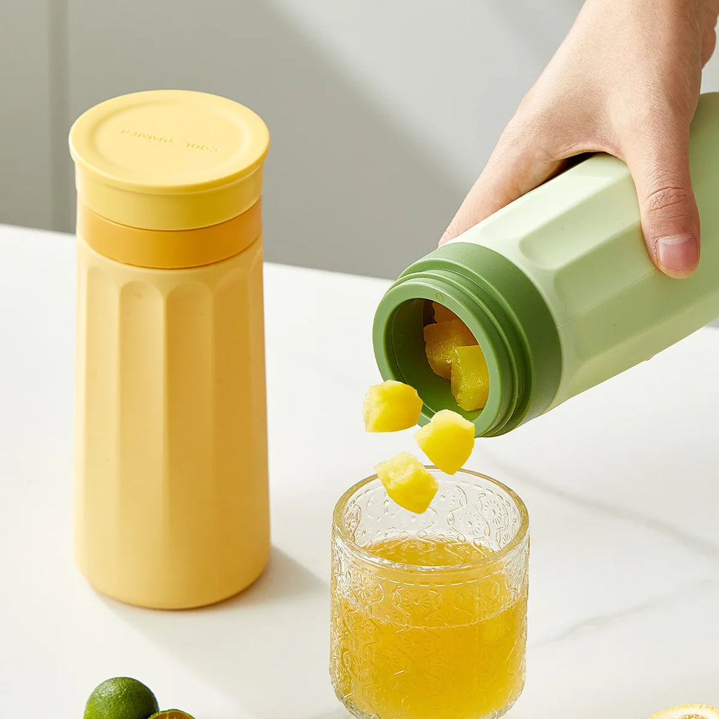 Squeeze Ice Cup Silicone Drink Cup Ice Maker Mold for Soda Juice Push Pop Ice Tray Outdoor Gym Cooling Summer Gadget Oasis Select