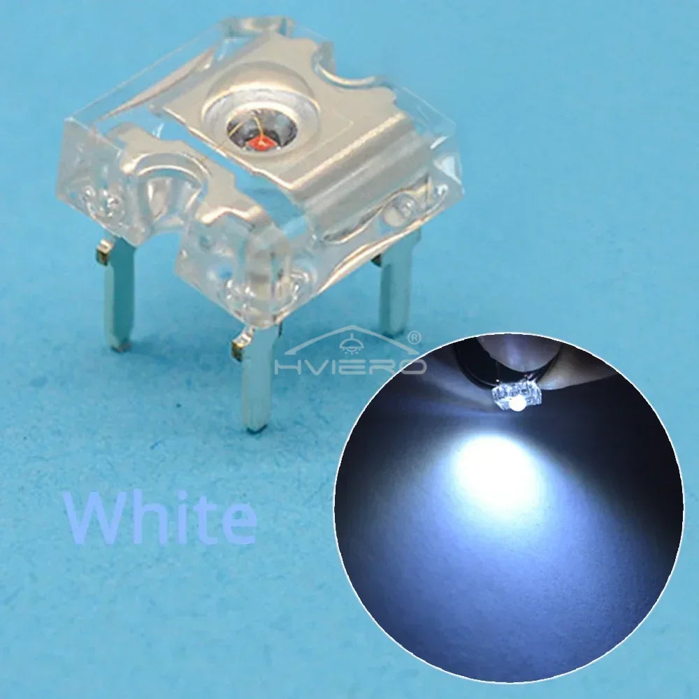 3mm Piranha Super Flux LED Diodes 10/20PCS – Multi-Color DIY