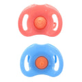 Large size Baby Doll Feeding Bottle Set Baby Care Toy Stroller 2pcs Milk And Juice Bottles With Toy Pacifier For Baby Dolls Oasis Select Pacifiers Set