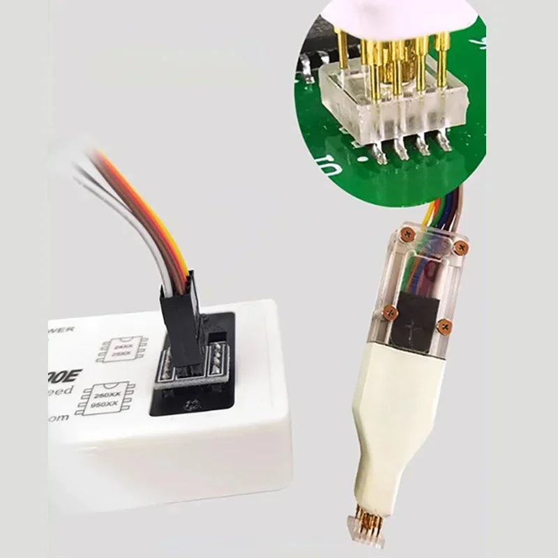 Sop8 W-son Chip Download Burn Write Probe Spring Needle Flash Eeprom Chip Burner Cable Oasis Select