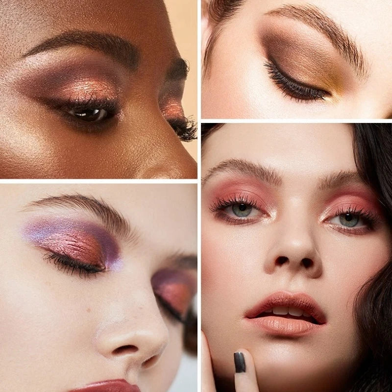 5-Color Eyeshadow & Blush Palette – Matte Highlight Makeup Tray