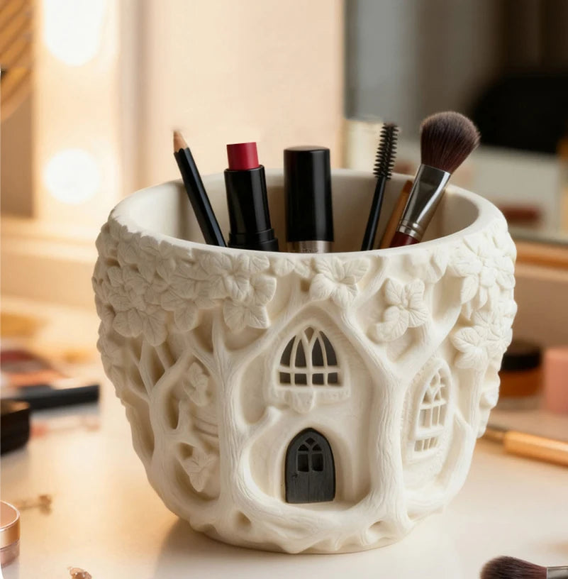 Elf Treehouse Silicone Mold – Resin, Candle & Plaster DIY