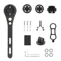 Carbon Fiber Bike Computer Mount for Garmin, Wahoo & Bryton Bike Computer Mount Oasis Select Long 16.5cm Australia