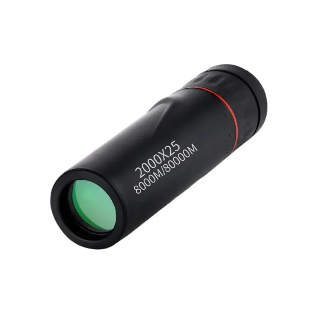 2000x25 HD Monocular Telescope Mini Portable Mobile Phone Telescope with Holder Outdoor Camping Hunting Birdwatching Telescopes Oasis Select