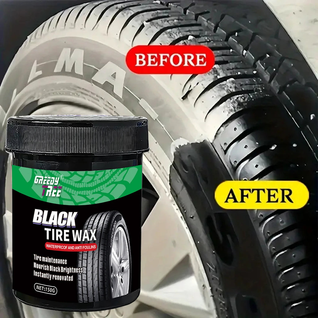 Tire Shine Plastic Enhancer Crystal Clear Car Plastic Restorer - Auto Interior & Panel Renewal Wax Coating Agent Car Wax Polish Oasis Select