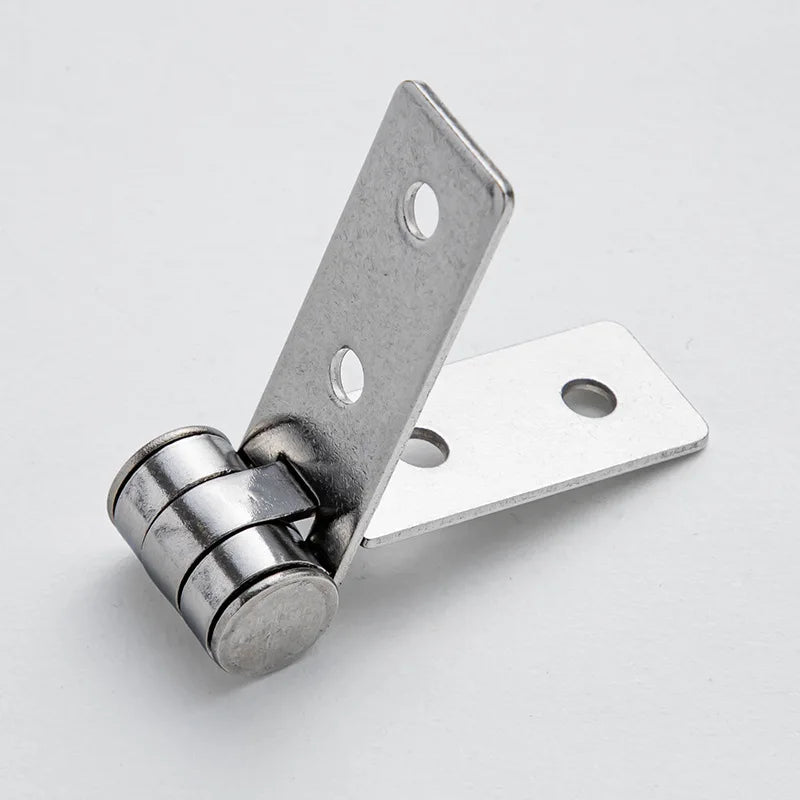 2PCS Stainless Steel Nothing Frame Hinge Mechanical Equipment Hinge Heavy-duty Industrial Flat Folding Gemel Furniture Hardware Oasis Select