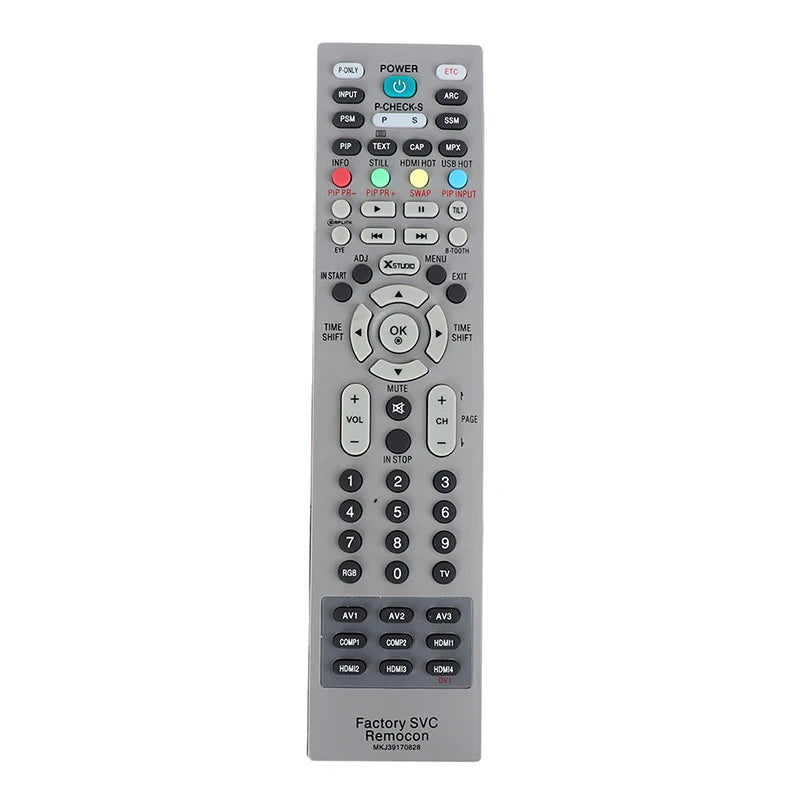 New MKJ39170828 Service Remote Control for LCD LED TV Factory SVC Remocon Oasis Select One Size