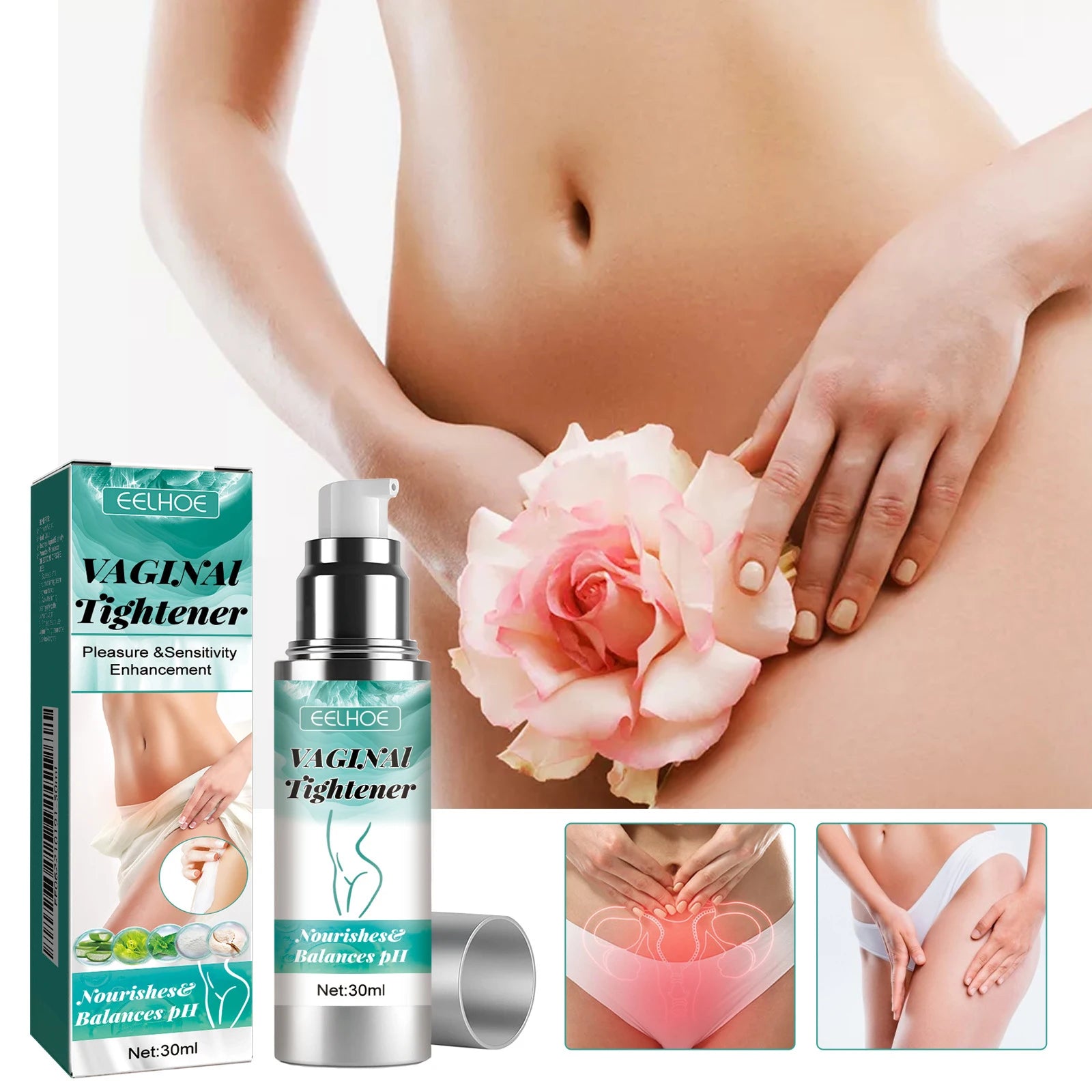 EELHOE Intimate Firming Cream – Odor Relief & Moisturizer 30ml