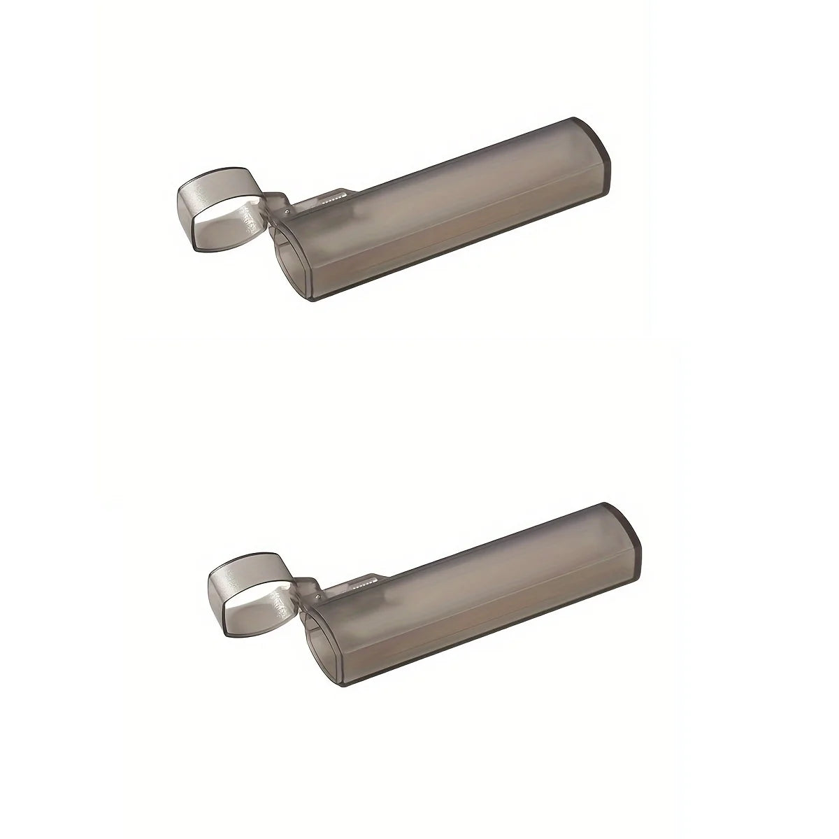 Portable Plastic Toothpick Case - Clear Toothpick Holder for Outdoor Travel, Kitchen, and Restaurant Supplies Oasis Select 2pcs