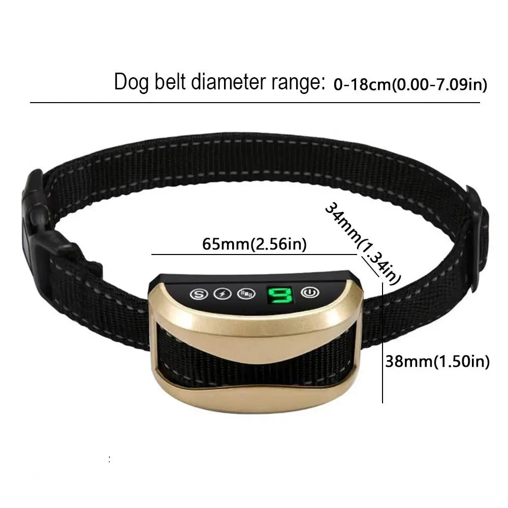 Ultrasonic Anti-Bark Dog Training Collar | Waterproof & USB
