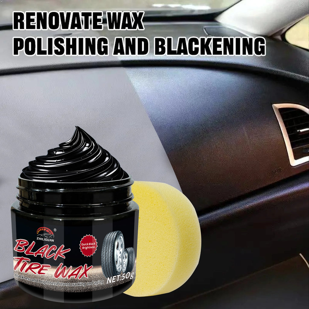 Car Tire Shine Wax – Gloss & Anti-Aging Protection Coating