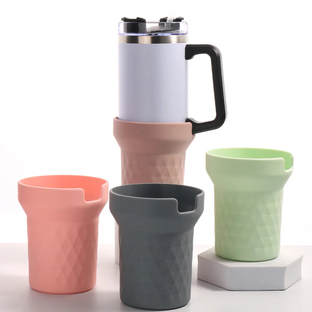 Silicone Boot For Stanley Cup 30oz / 40oz Quencher Boot Sleeve Cover Fit With Stanley H2.0 And Quencher Adventure Tumbler Oasis Select