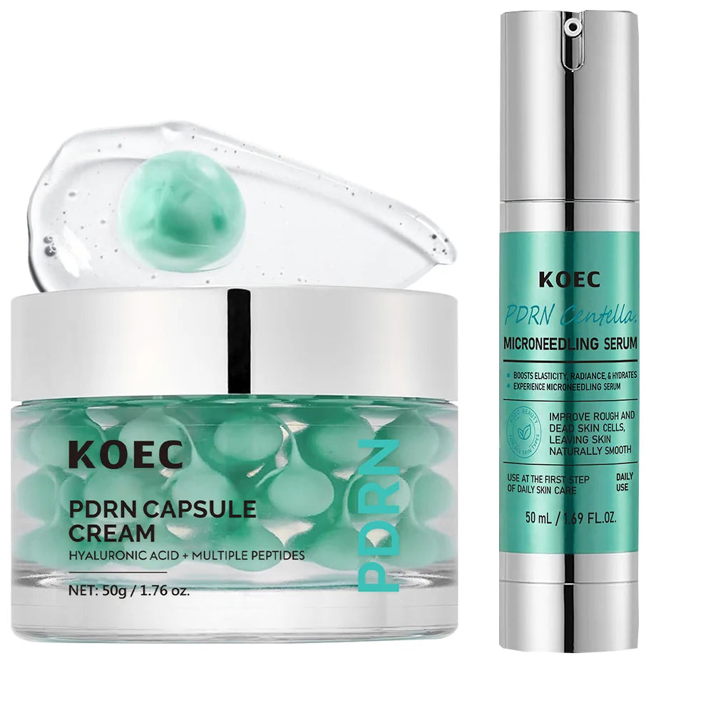 PDRN Capsule Face Cream – Peptides, Hyaluronic Acid, Glow Boost