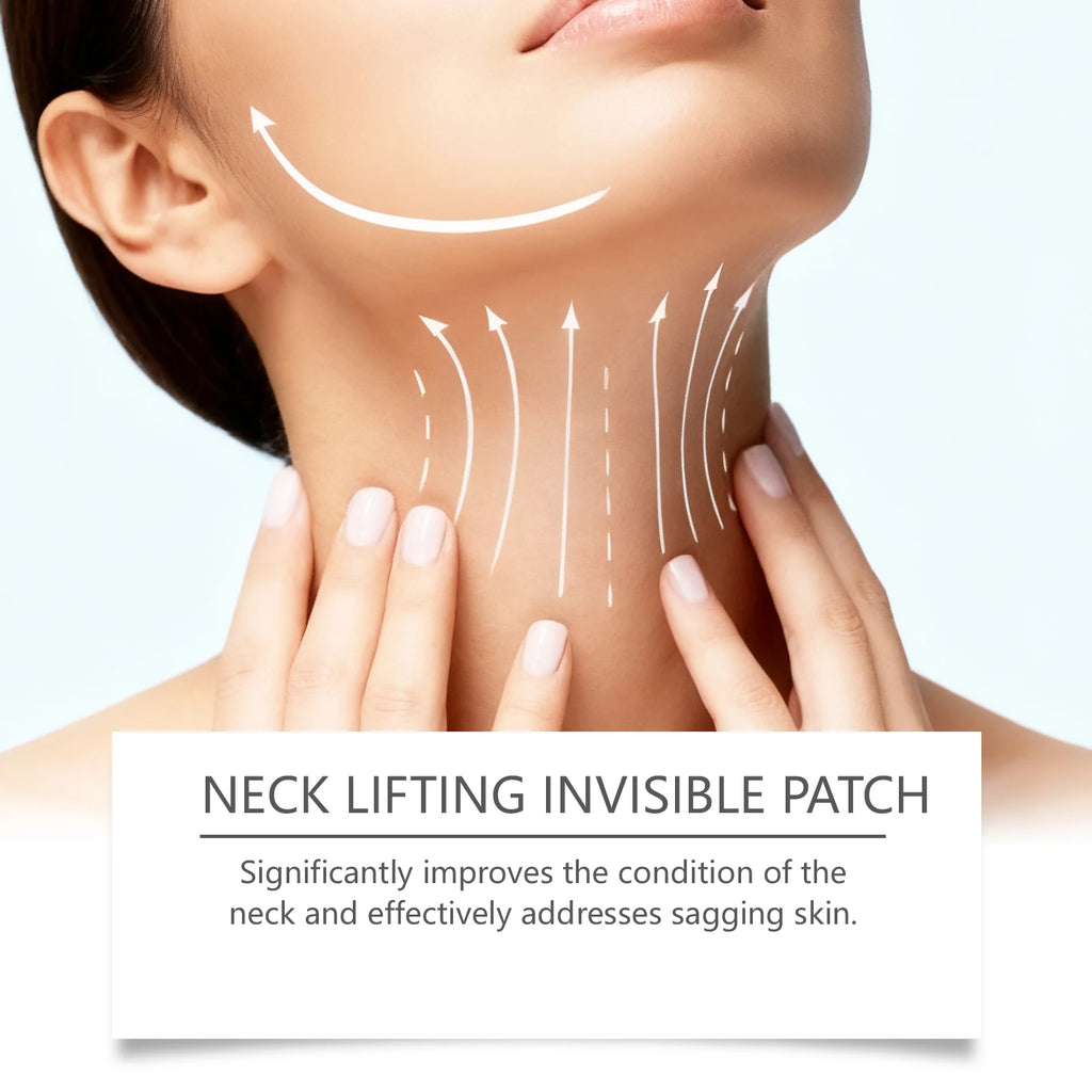 Neck Lifting Patch Improve Neck Contour Reduce Fine Lines Relieve Double Chin Increase Skin Elasticity Neck Invisible Care Mask Oasis Select