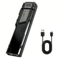 ZHIYU EDC Tactical Flashlight 1200 Lumen Dual LED+COB USB-C