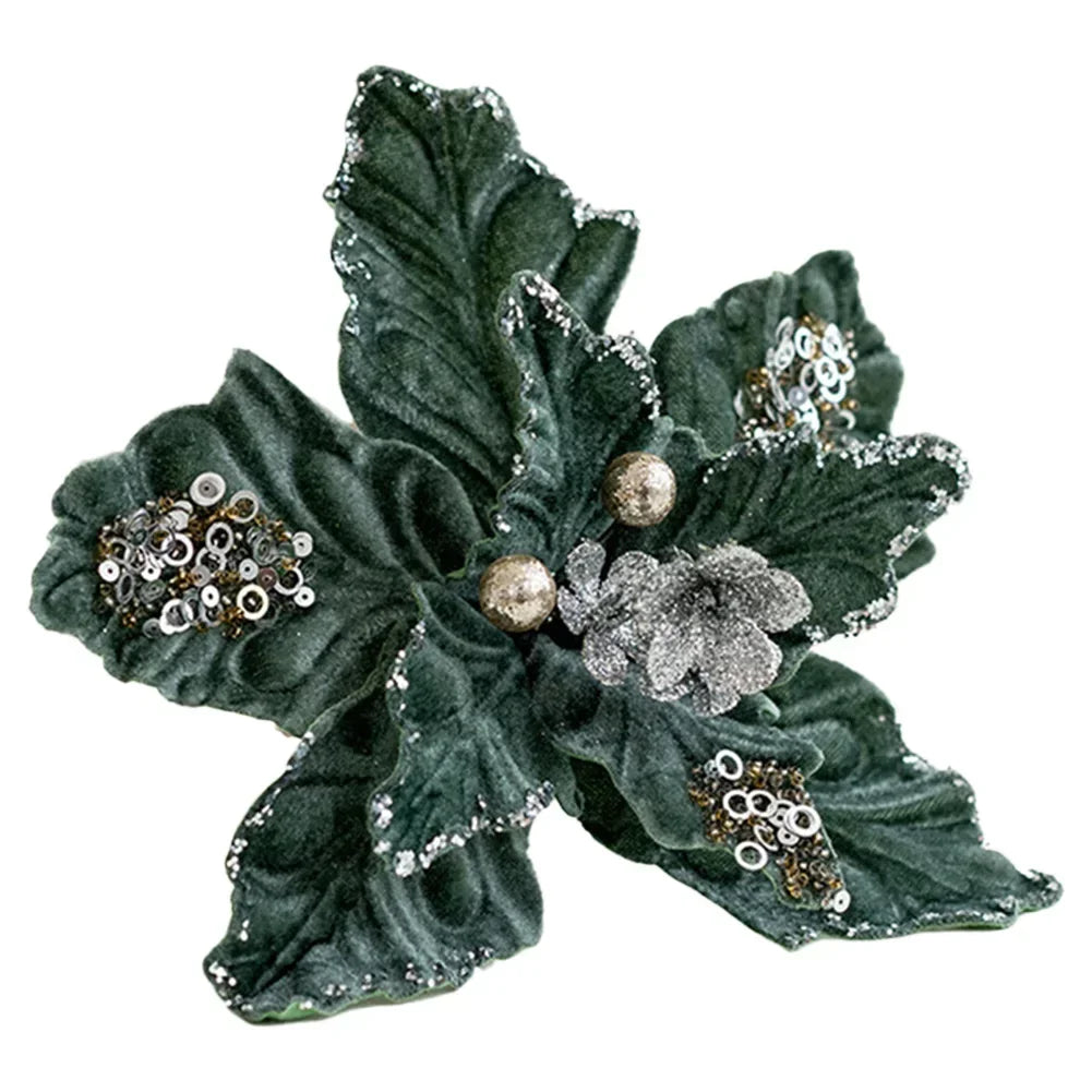 Available In Multiple Colors Christmas Tree Decorations Perfect Size Soft Touch Convenient Decoration Delicate Touch Oasis Select green China Mainland