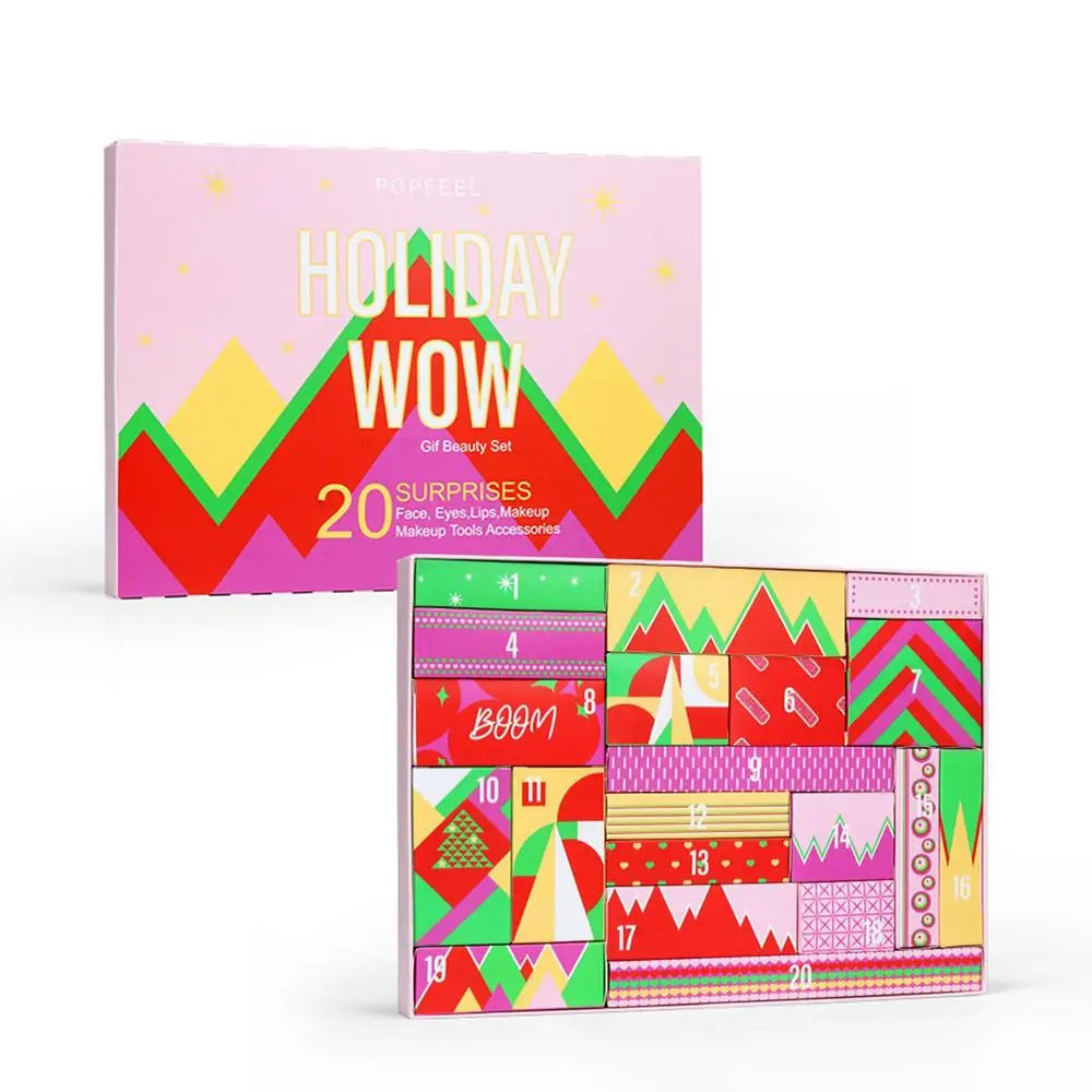 Christmas Advent Calendar Makeup Gift Box Set for Women Advent Calendar Makeup Set Oasis Select set China Mainland