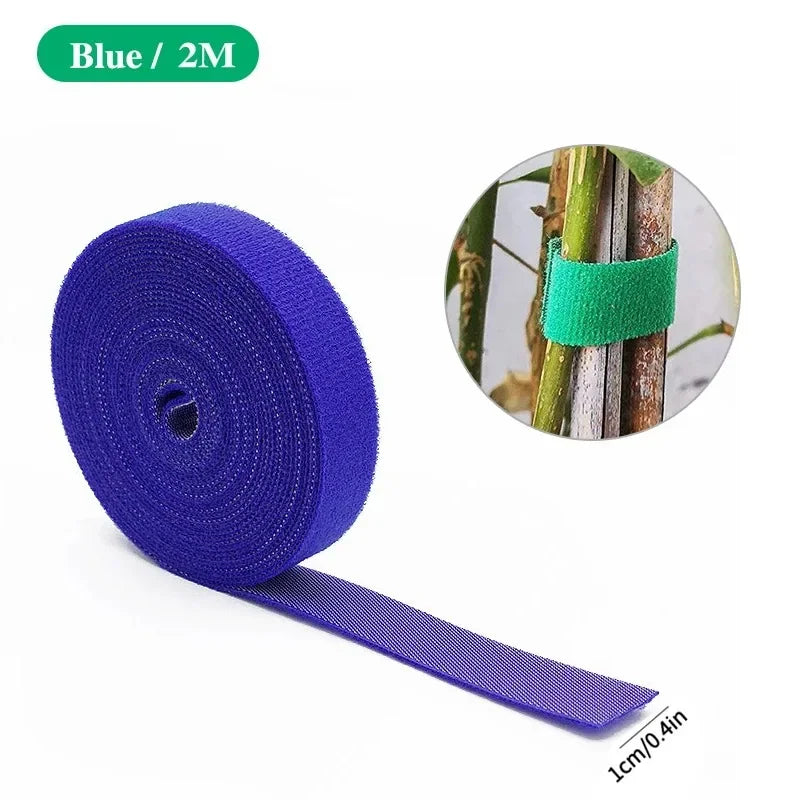 Green Garden Twine Plant Ties Nylon Plant Bandage Garden Hook Loop Bamboo Cane Wrap Support Garden Accessories Oasis Select 1pc 5 One size fits all