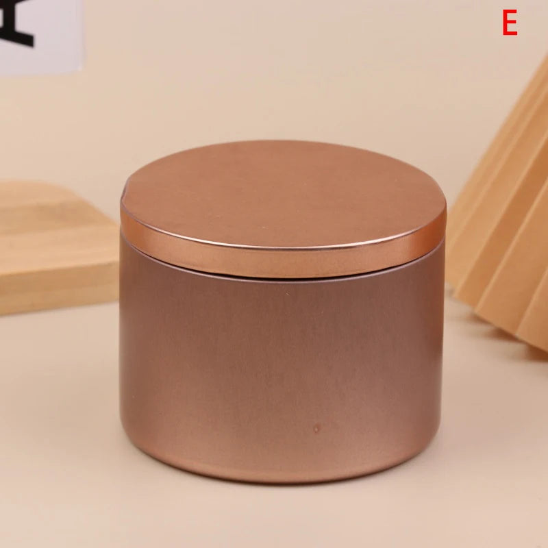 8oz Tinplate Candle Tins with Lids | Candle Making & Storage