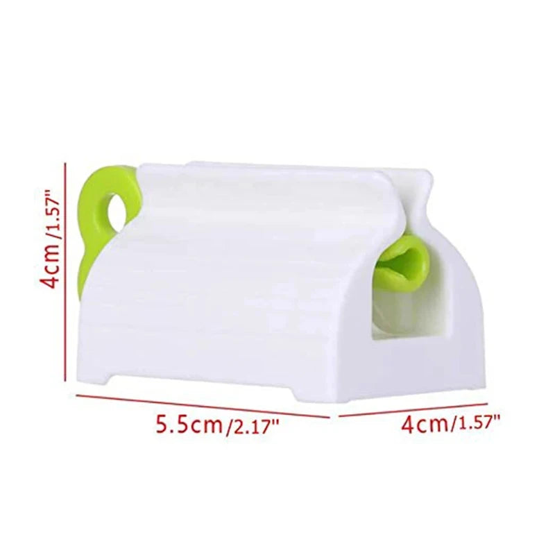 1/2Pcs Toothpaste Squeezer Portable Manual Squeeze With Rolling Tube Facial Cleanser Dispenser Holder Home Bathroom Accessories Oasis Select