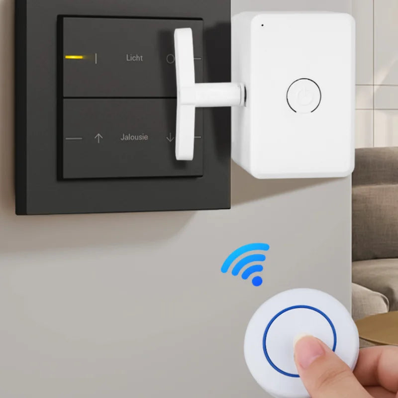Wireless Remote Control Switch Automatic Button Pusher Lazy ON/OFF Controller for Lights And Tools No Wiring Needed Oasis Select