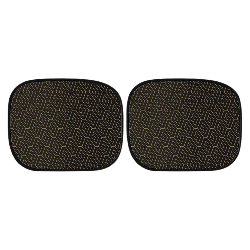Car Side Window Sunshade UV Block Static Cling – 2 Pack Car Window Sunshade Oasis Select B