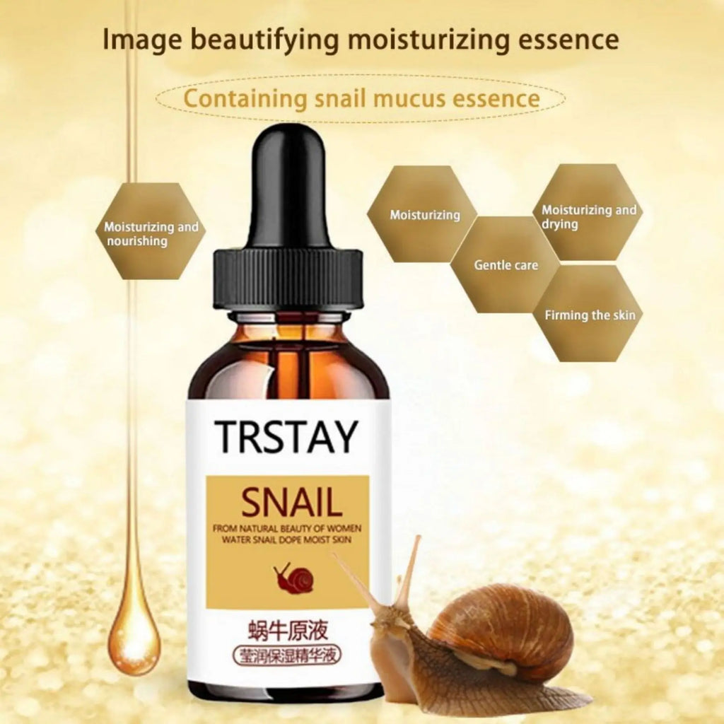 Snail Extract Face Serum – Hyaluronic Acid & Collagen