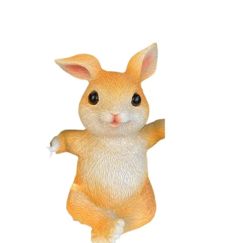 Cute Rabbit Swing, Courtyard Balcony, Flower Garden, Outdoor Homestay, Hanging Decorations, Tree Animals, Hanging Ornaments Oasis Select
