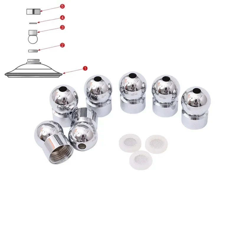 1PC Shower Head Top Spray Connect Joint Copper Universal Rotation Ball Joint with washer for Bath Shower Replacement Accessories Oasis Select