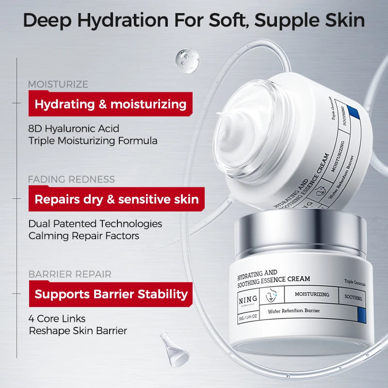 Korean Skincare Set – 8D Hyaluronic Acid Toner Lotion Cream