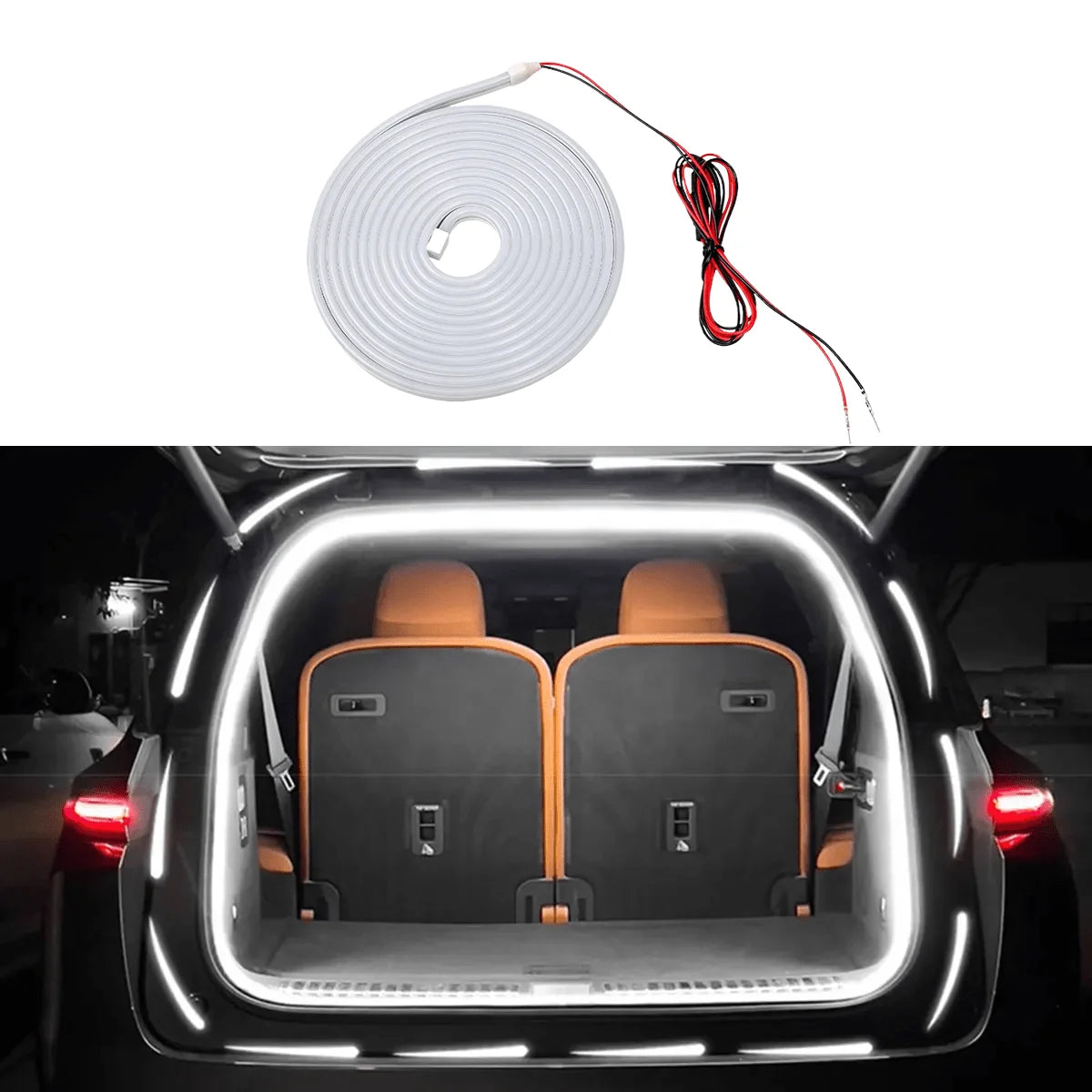 Car Trunk LED Light Strip – Dynamic Flow Atmosphere Lamp