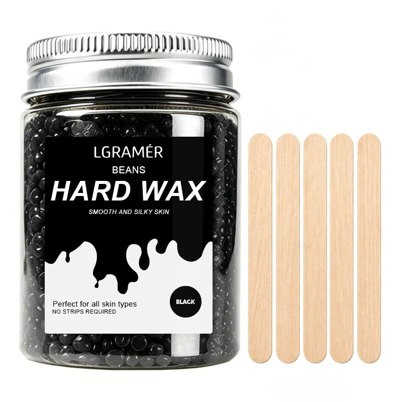 LGRAMER Hard Wax Beads for Hair Removal | 80g/380g Scented