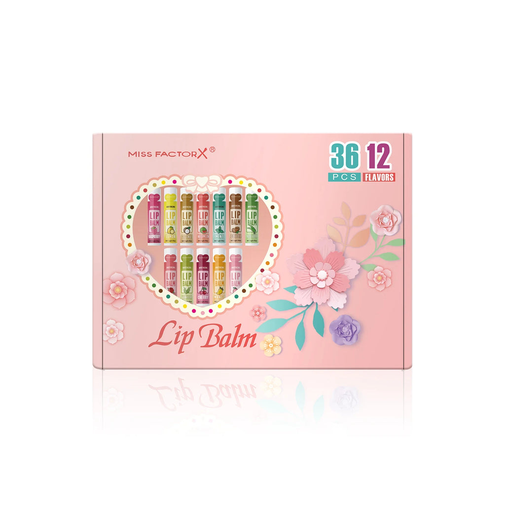 36PCS Moisturizing Lip Balm set 5g deep moisturizing and brightening lips Party gift for friends Oasis Select 36PCS Lip Balm set