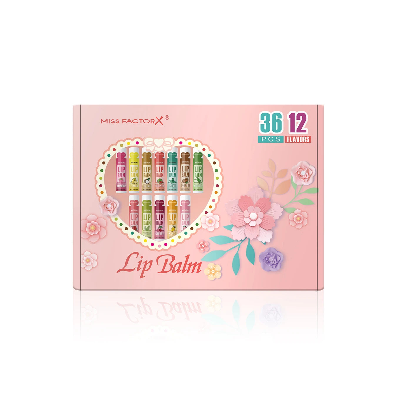 36PCS Moisturizing Lip Balm set 5g deep moisturizing and brightening lips Party gift for friends Oasis Select 36PCS Lip Balm set
