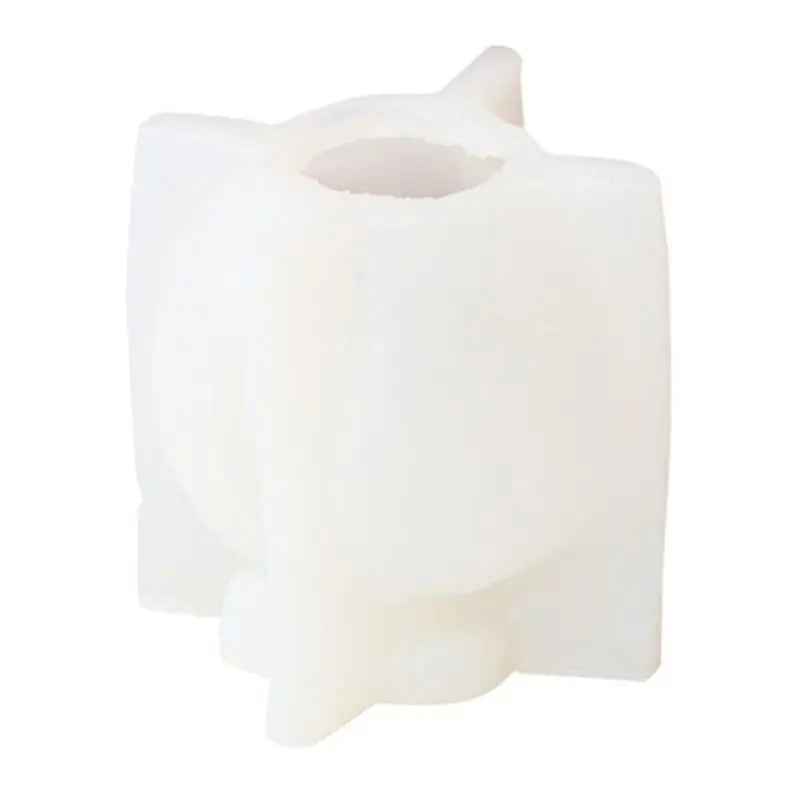 LIKE WISH Pomegranate Candle Silicone Mold Chocolate Decor Gypsum Aromatherapy Soap Clay Molds DIY Art Resin Candle Mould Oasis Select White L