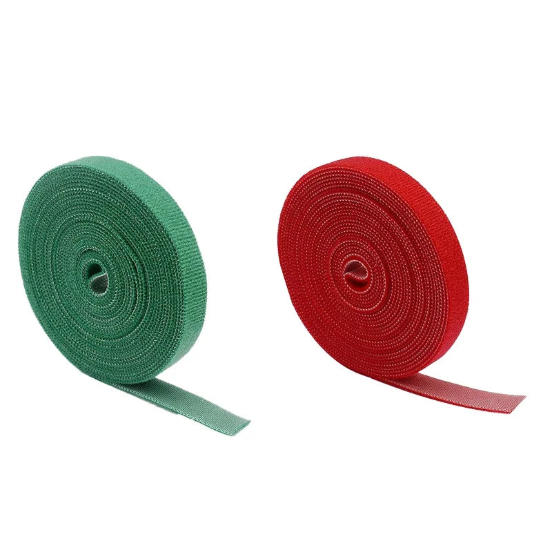 Green Garden Twine Plant Ties Nylon Plant Bandage Garden Hook Loop Bamboo Cane Wrap Support Garden Accessories Oasis Select 2pcs 1 One size fits all