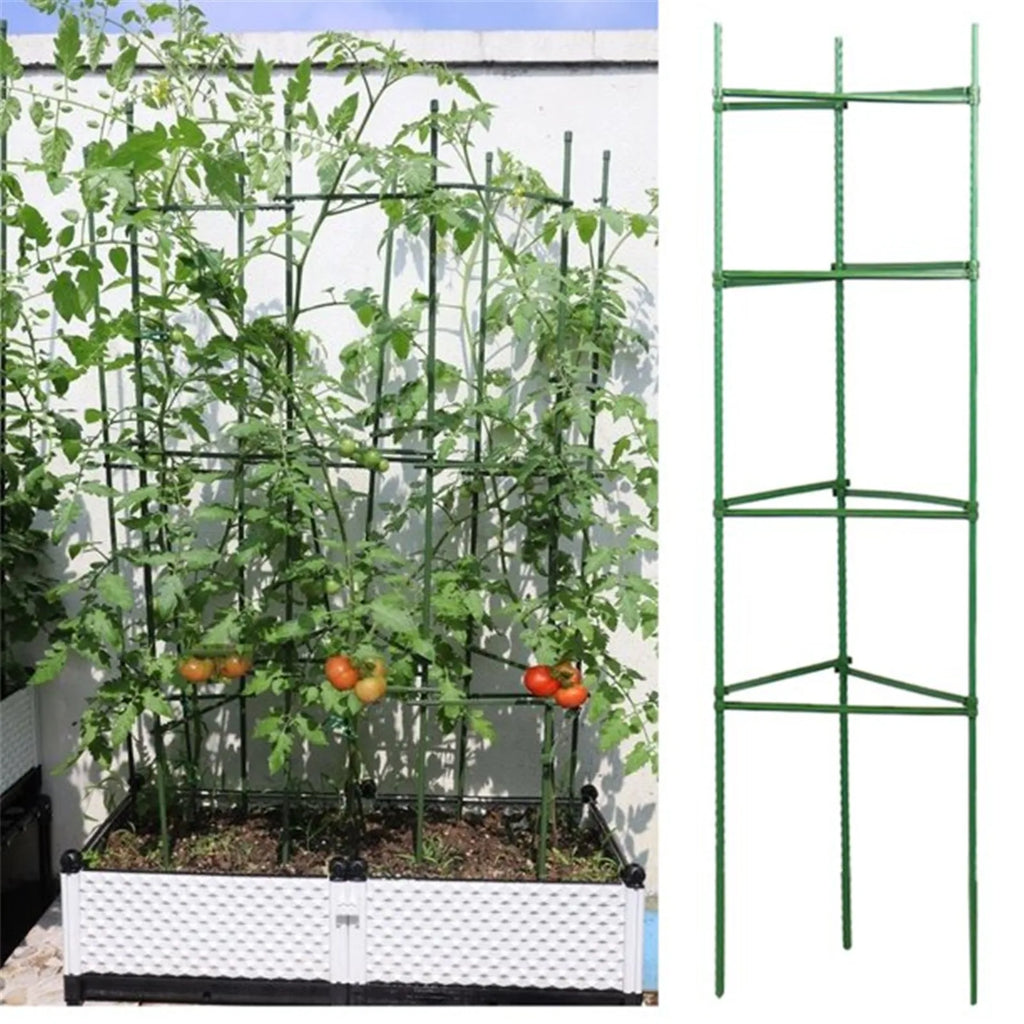24pcs Garden Vegetable Stakes Plant Cages To Support Plant Growth Anti Overturning Tomato Cages For Vertical Climbing Of Plants Oasis Select