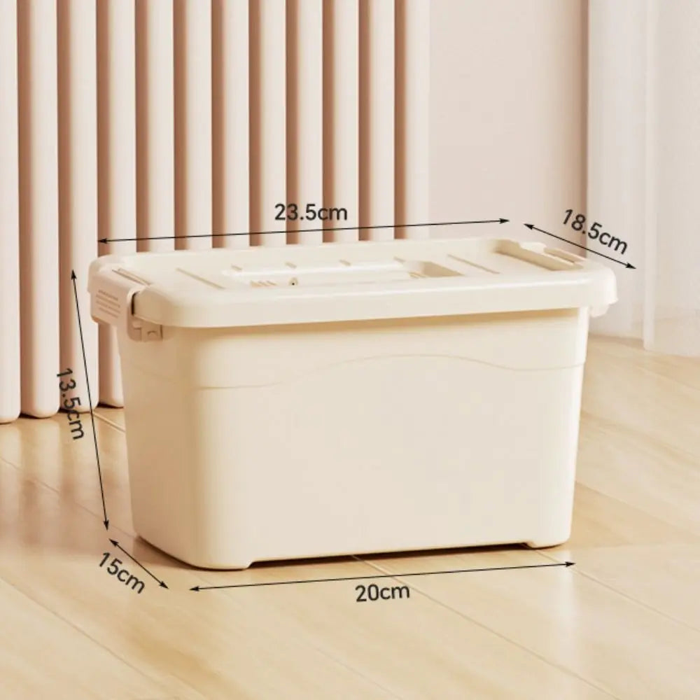 Multifunction Household Storage Box Dustproof Waterproof Storage Cabinet Portable Household Organizer with Handle Large Capacity Oasis Select Medium
