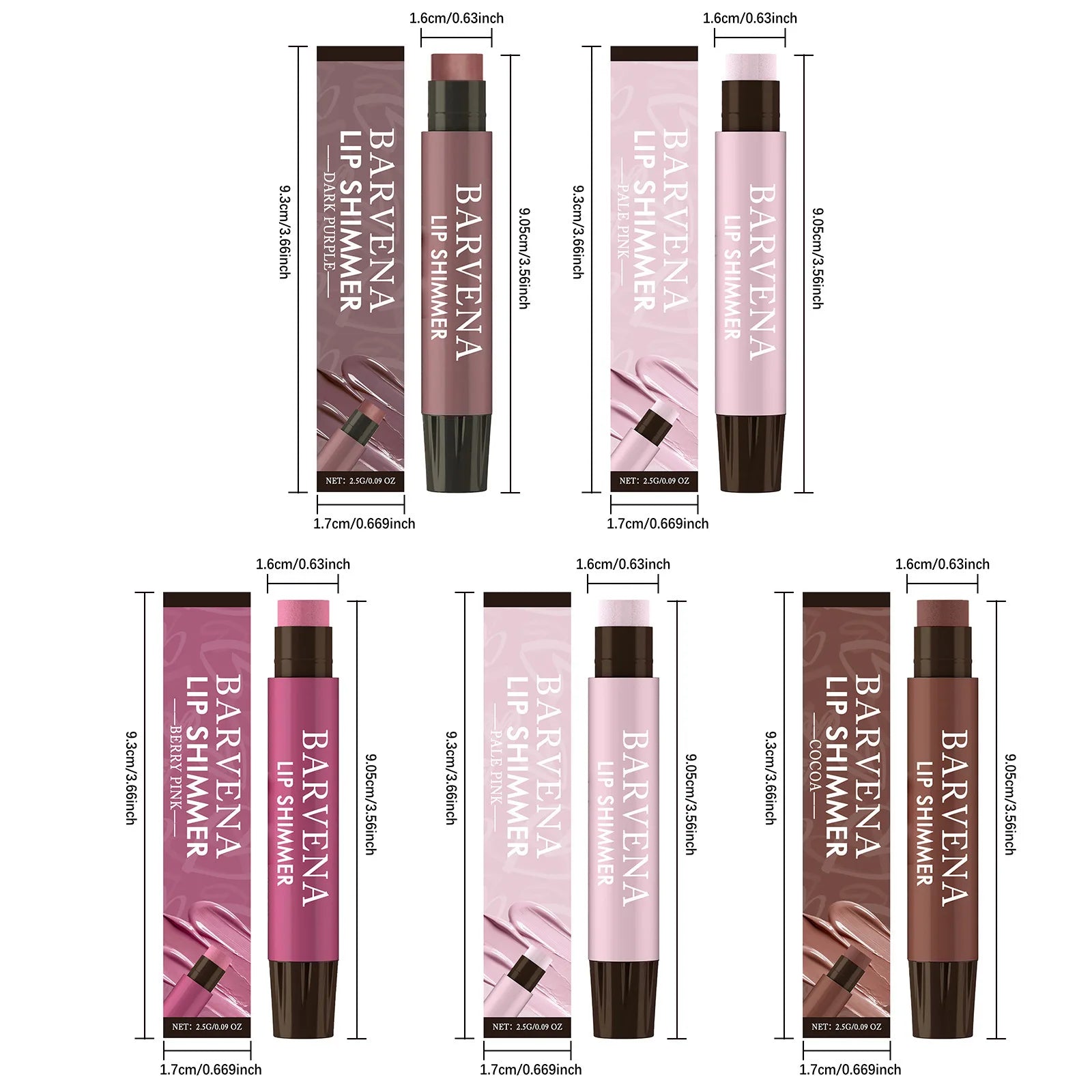 Shimmer Lip Balm – Hydrating, Glossy & Plumping Moisturizer Shimmer Lip Balm Oasis Select