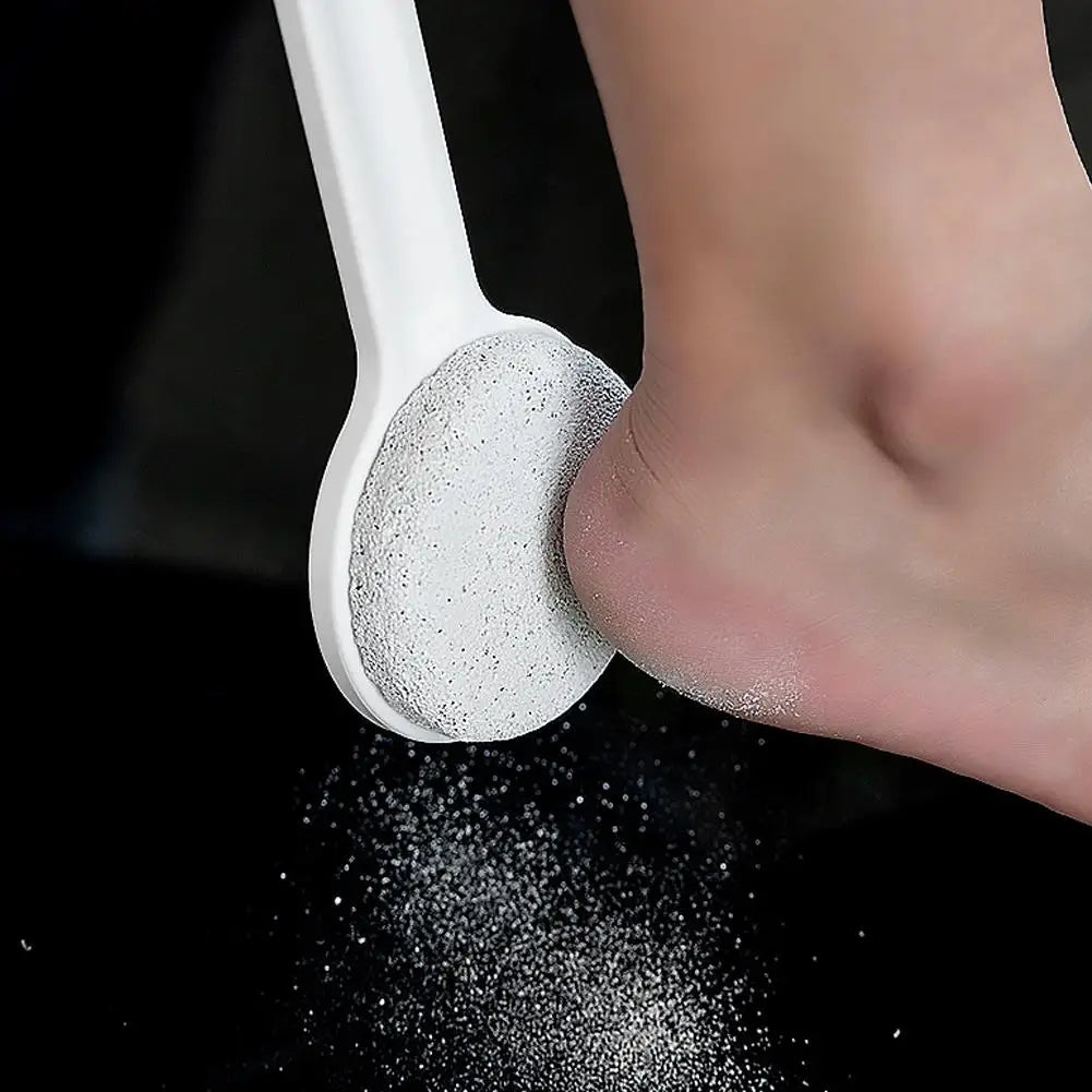 Long Handle Foot Scrubber Brush with Pumice Stone | Foot Care Foot Scrubber Brush Oasis Select