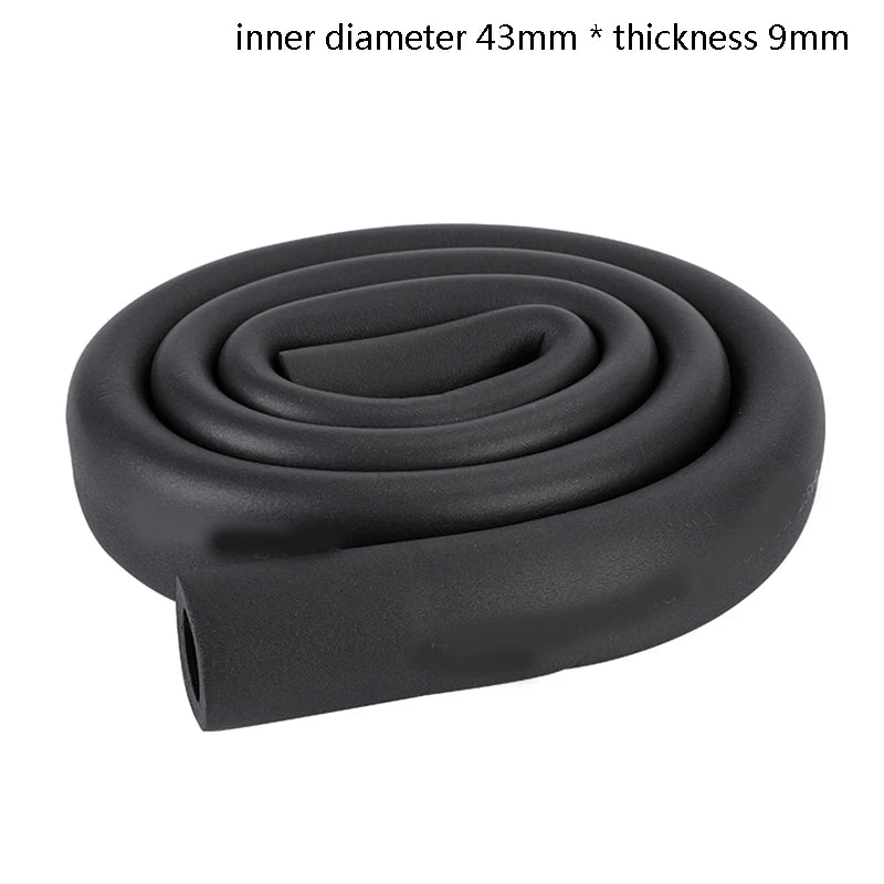 1.8M Rubber Foam Pipe Insulation Sleeve | Waterproof & Thermal