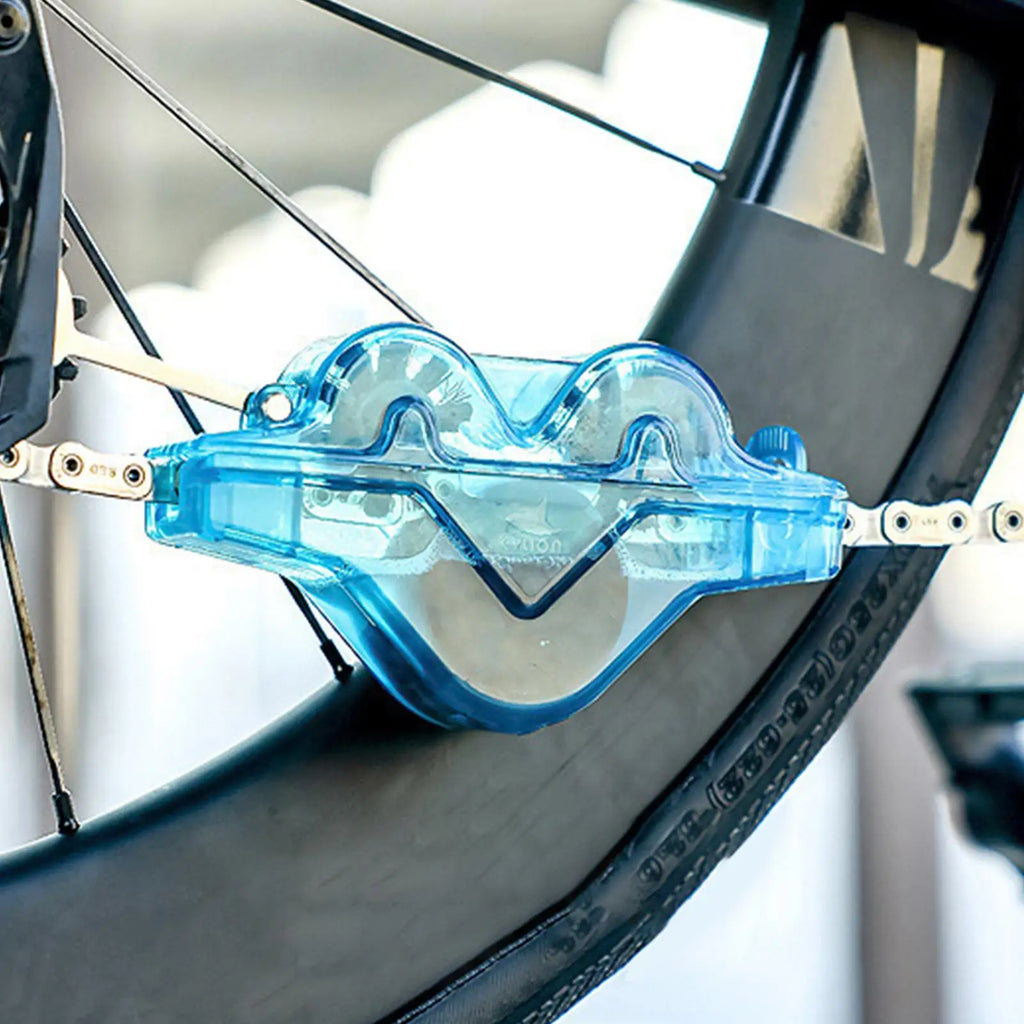 Cycle Chain Cleaning Scrubber Professional Motorcycle Washer Cleaner Tools Creative Cycle Accessories Washer for Drivetrain Gear Oasis Select