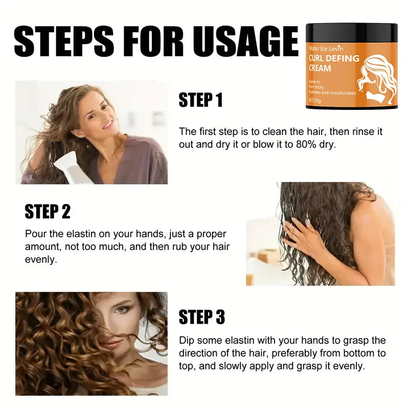 Black Castor Oil Curl Styling Cream – 50g Moisturizing Formula Curl Styling Cream Oasis Select