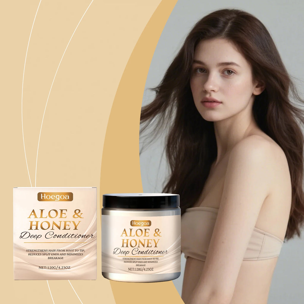 Honey Conditioner Moisturizing and Shiny Hair Volumizing Hair Care Smooth and Nourishing Long-Lasting Fragrance Conditioner Oasis Select