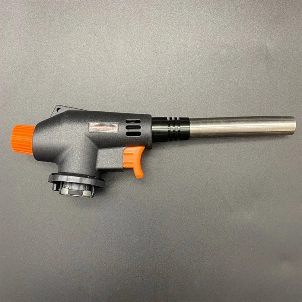 Outdoor Camping Welding Gas Burner Flame Torch BBQ Cooking Ignition Flamethrower Portable Gas Torch for Cooking And Camping Oasis Select