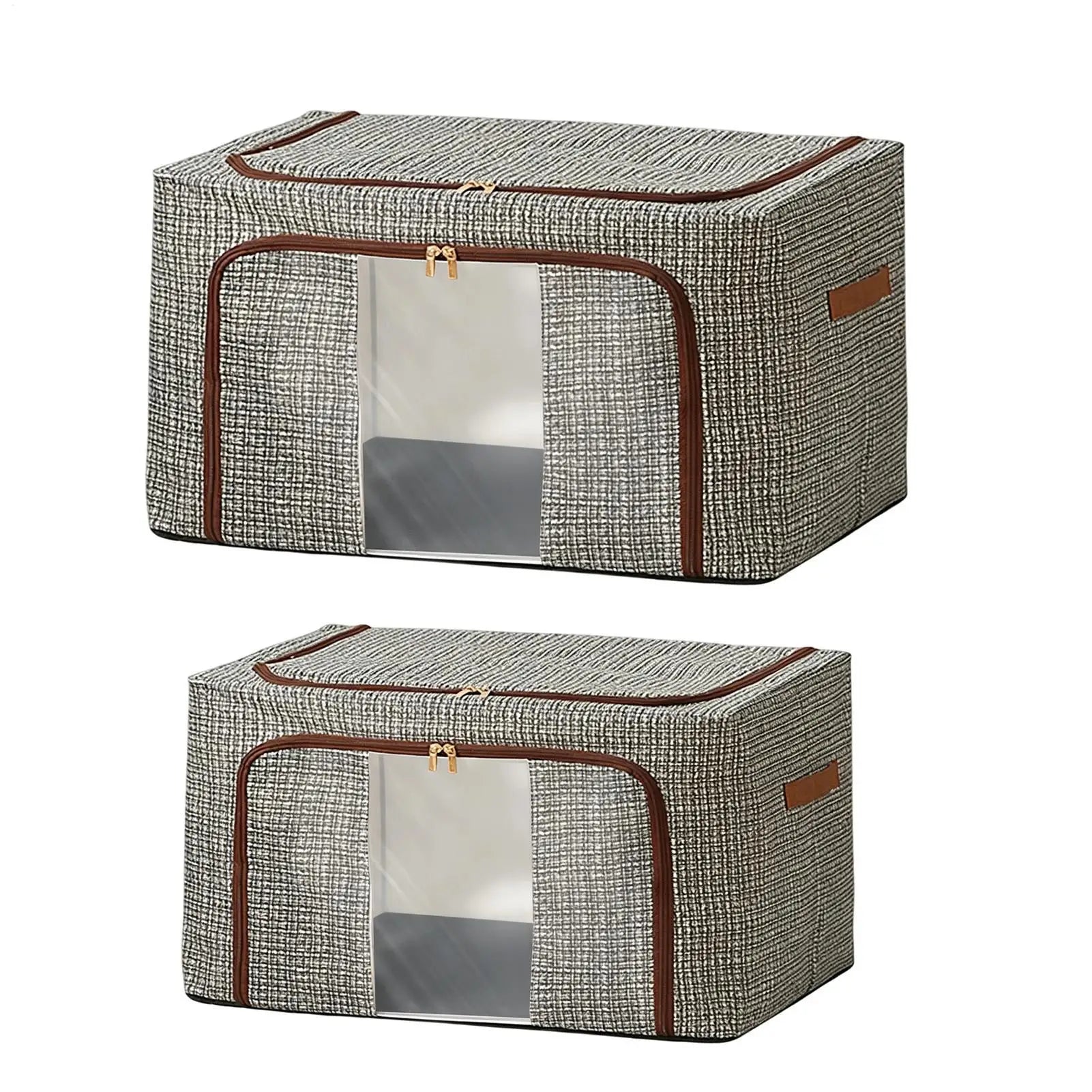 24L/66L Storage Bag Foldable Large Capacity Clothes Blanket Storage Bags Storage Containers For Organizing Bedroom Closet Cloth Oasis Select