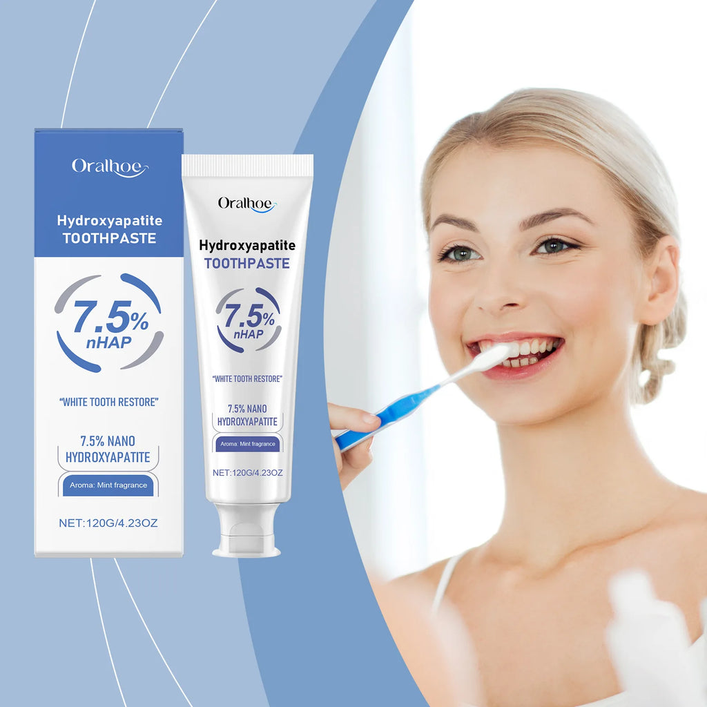 Oralhoe Hydroxyapatite Whitening Toothpaste – Stain Removal Whitening Toothpaste Oasis Select